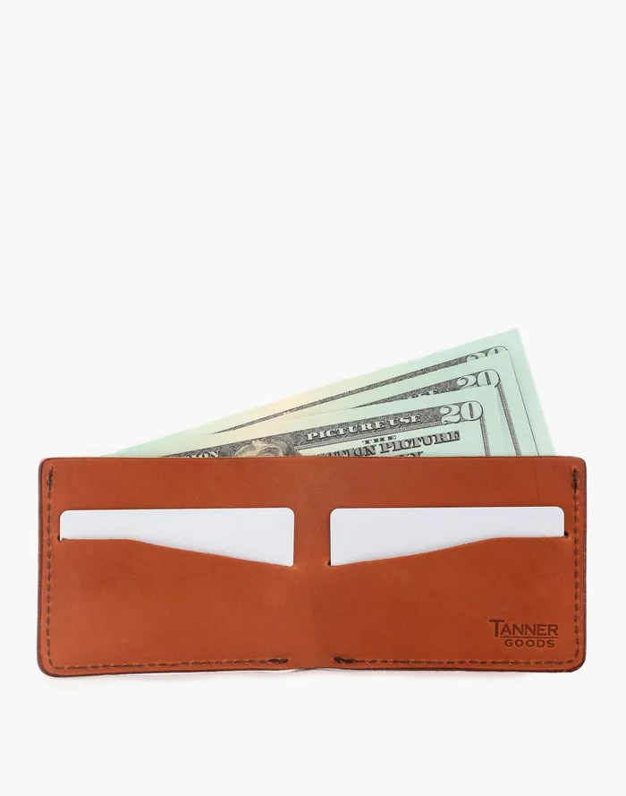 Men Wallets and Accessories Madewell Tanner Goods Minimal Bifold Wallet