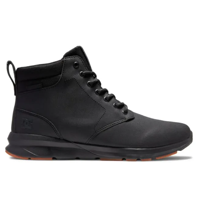 Men Winter Boots DC Men039s Mason 2 Water Resistant Shoes BlackBlackBlack