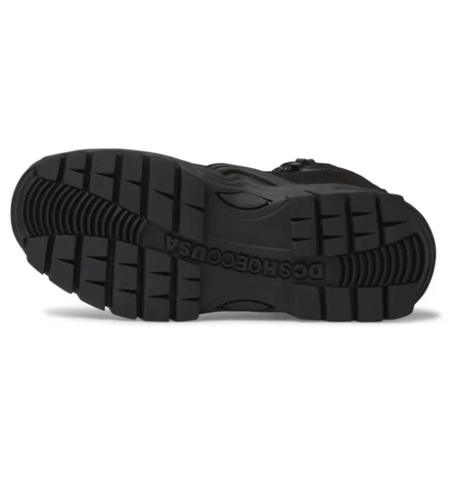 Men Winter Boots DC Men039s Navigator Winter Boots BlackBlackBlack