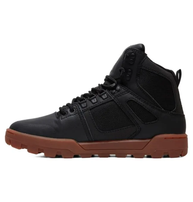 Men Winter Boots DC Men039s Pure WaterResistant Winter Boots BlackGum Men Winter Boots DC Men039s Pure WaterResistant Winter Boots BlackGum