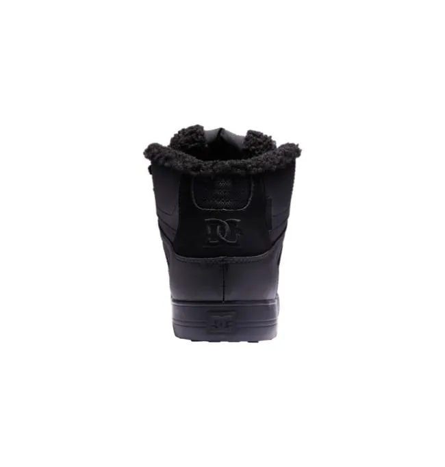 Men Winter Boots DC Men039s Pure Winter Shoes BlackBlackBlack