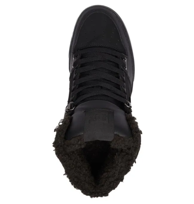 Men Winter Boots DC Men039s Pure Winter Shoes BlackBlackBlack