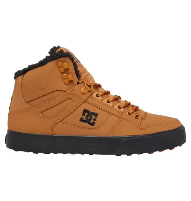 Men Winter Boots DC Men039s Pure Winter Shoes WheatBlack