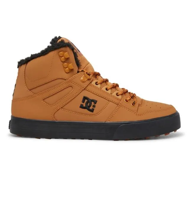Men Winter Boots DC Men039s Pure Winter Shoes WheatBlack