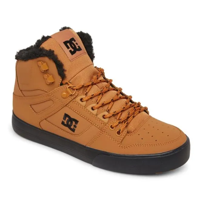 Men Winter Boots DC Men039s Pure Winter Shoes WheatBlack