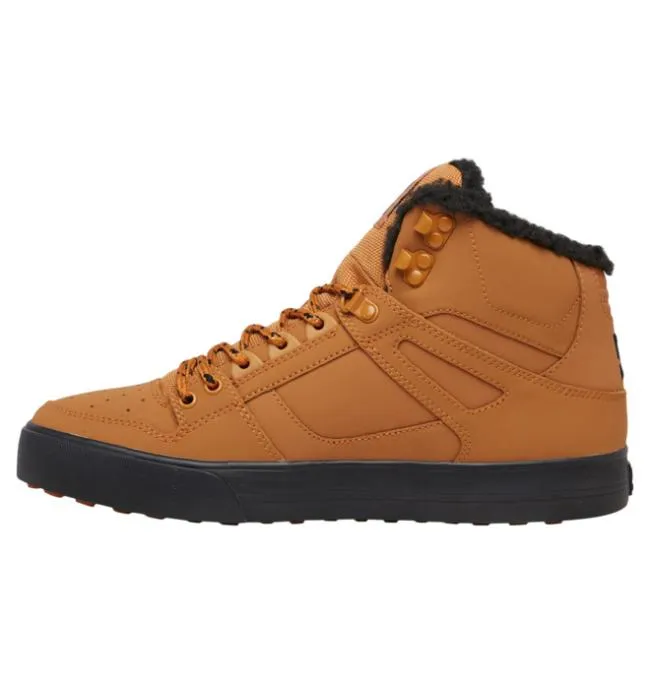 Men Winter Boots DC Men039s Pure Winter Shoes WheatBlack