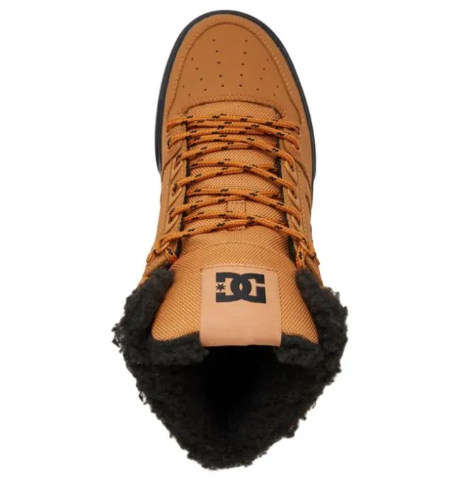 Men Winter Boots DC Men039s Pure Winter Shoes WheatBlack