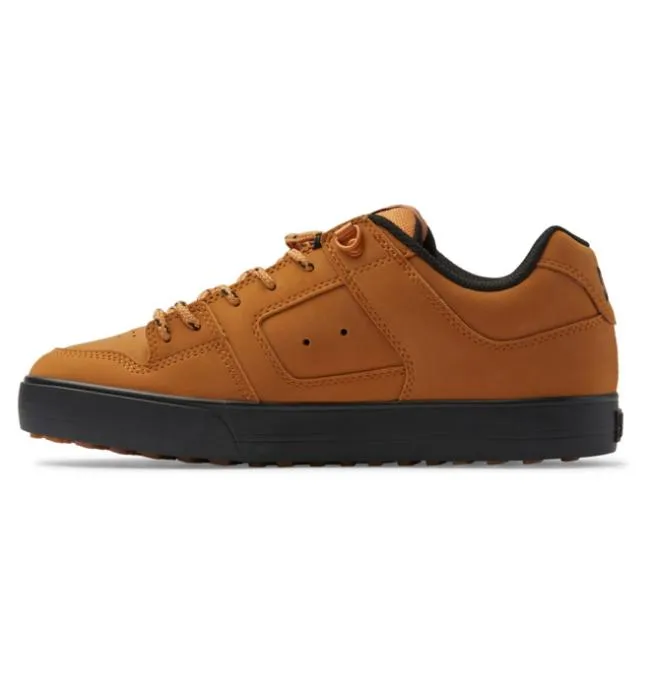 Men Winter Boots DC Men039s Pure Winterized Skate Shoes Wheat Men Winter Boots DC Men039s Pure Winterized Skate Shoes Wheat