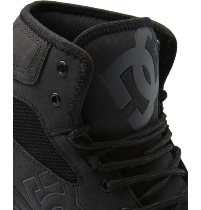 Men Winter Boots DC Men039s Versatile HI HighTop WaterResistant Winter Boots BlackBlackBlack Men Winter Boots DC Men039s Versatile HI HighTop WaterResistant Winter Boots BlackBlackBlack