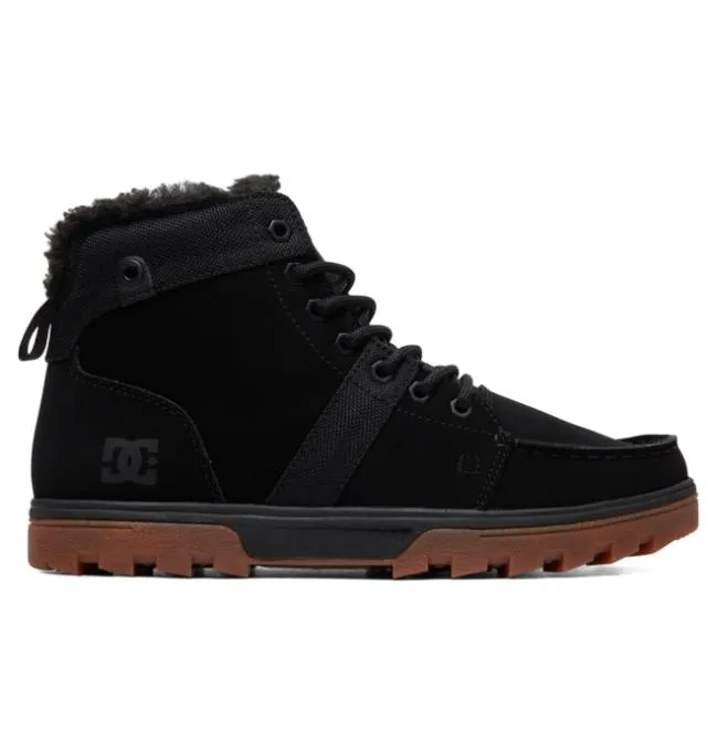 Men Winter Boots DC Men039s Woodland Winter Boots BlackGum
