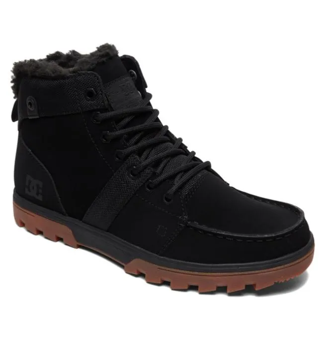 Men Winter Boots DC Men039s Woodland Winter Boots BlackGum