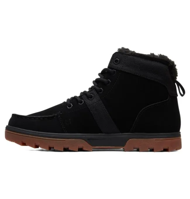 Men Winter Boots DC Men039s Woodland Winter Boots BlackGum