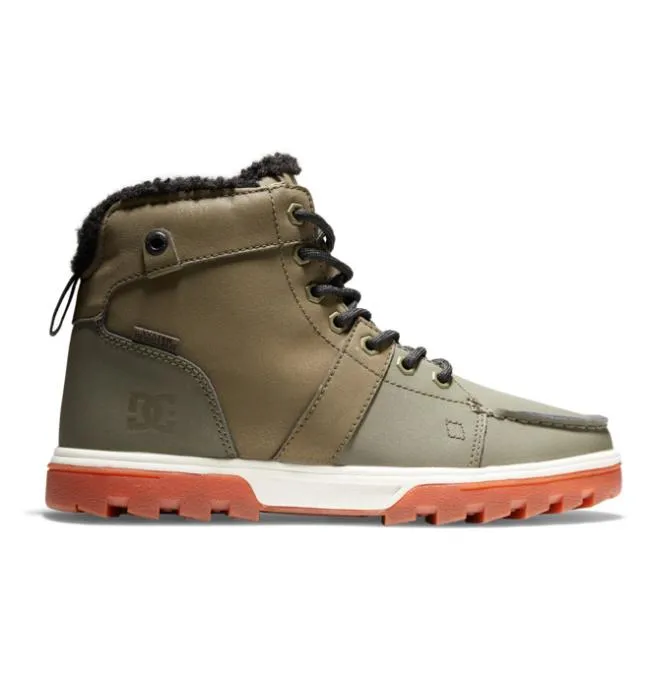 Men Winter Boots DC Men039s Woodland Winter Boots Light OliveOyster