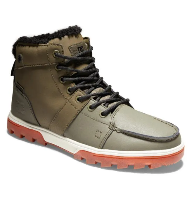 Men Winter Boots DC Men039s Woodland Winter Boots Light OliveOyster
