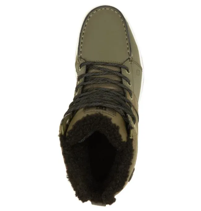 Men Winter Boots DC Men039s Woodland Winter Boots Light OliveOyster
