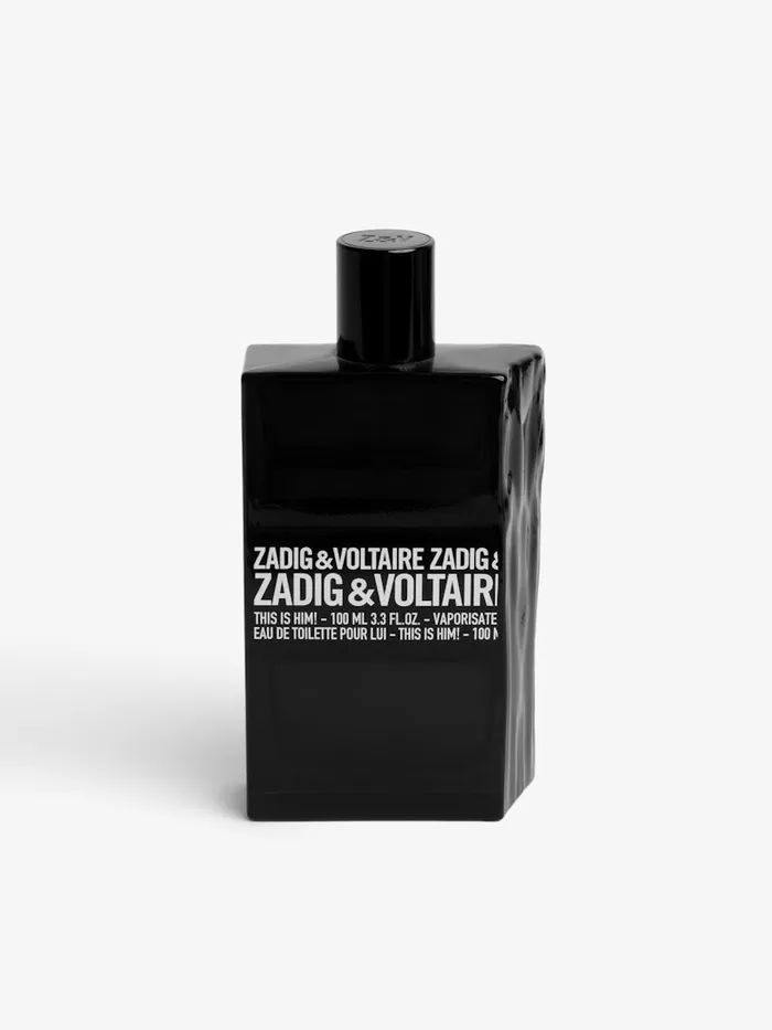 Men Zadig and Voltaire Fragrance This Is Him Fragrance 100ML Black