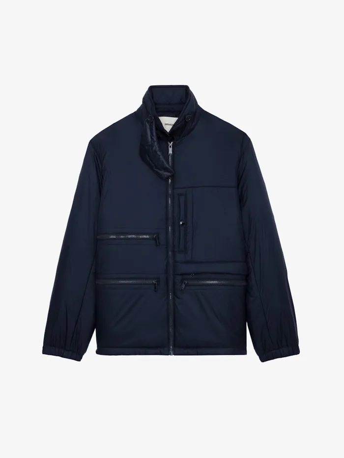 Men Zadig and Voltaire Jackets and Coats Back Jacket Encre