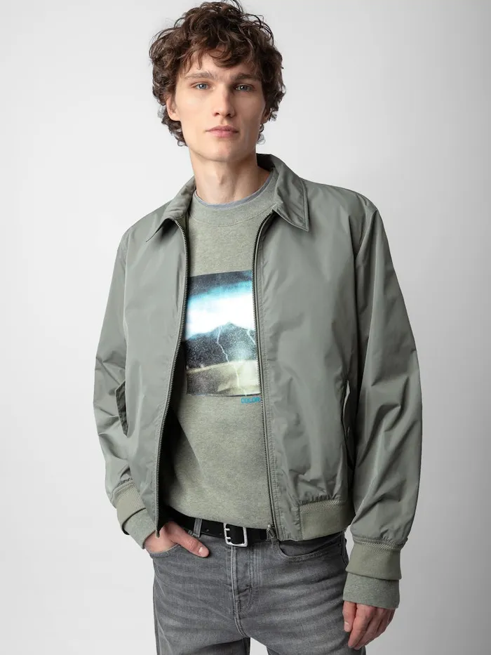 Men Zadig and Voltaire Jackets and Coats Mate Jacket Treillis