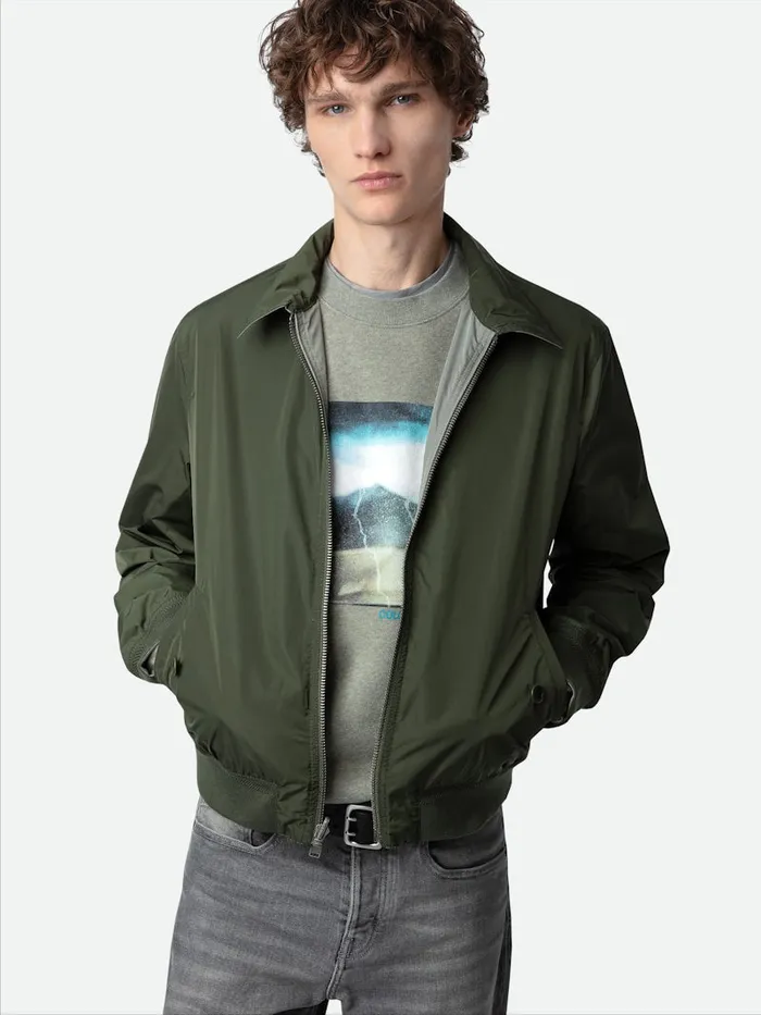 Men Zadig and Voltaire Jackets and Coats Mate Jacket Treillis