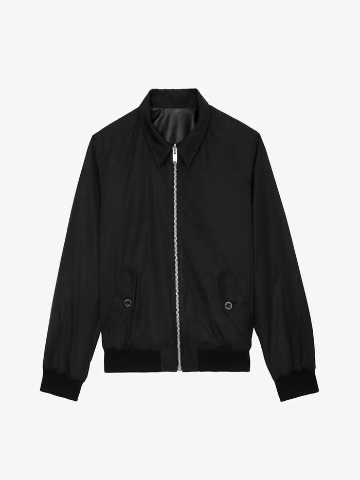 Men Zadig and Voltaire Jackets and Coats Mate Leather Jacket Black