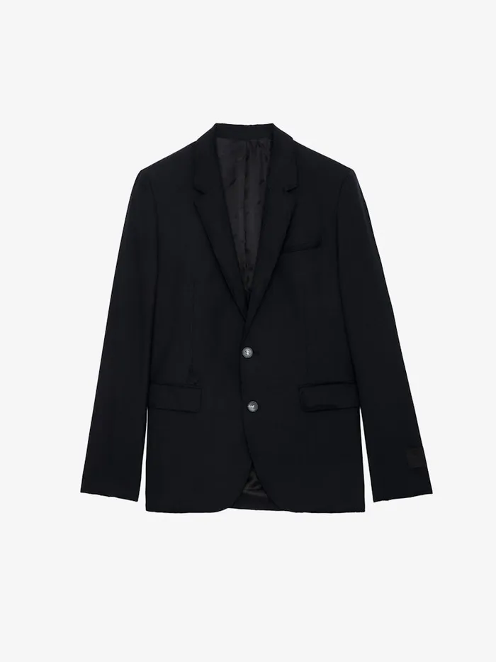 Men Zadig and Voltaire Jackets and Coats Viks Blazer Black