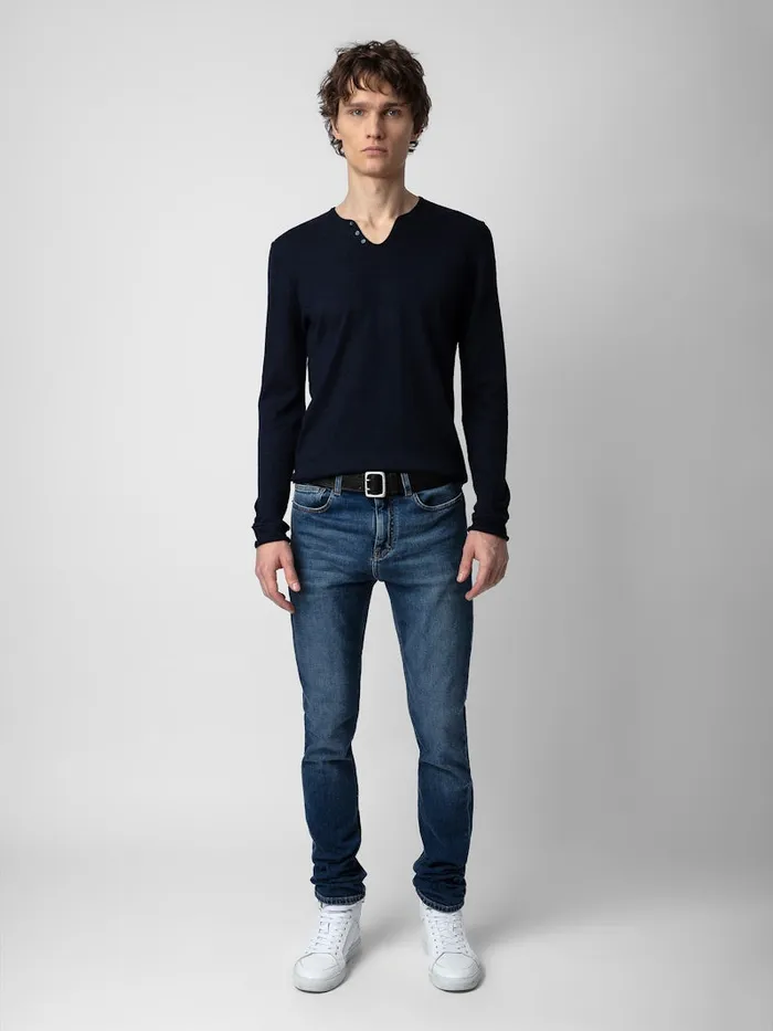 Men Zadig and Voltaire Jeans Mick Jeans Medium Blue