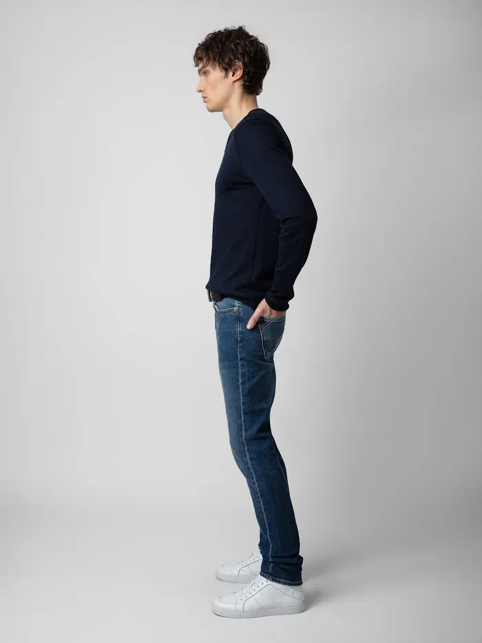Men Zadig and Voltaire Jeans Mick Jeans Medium Blue