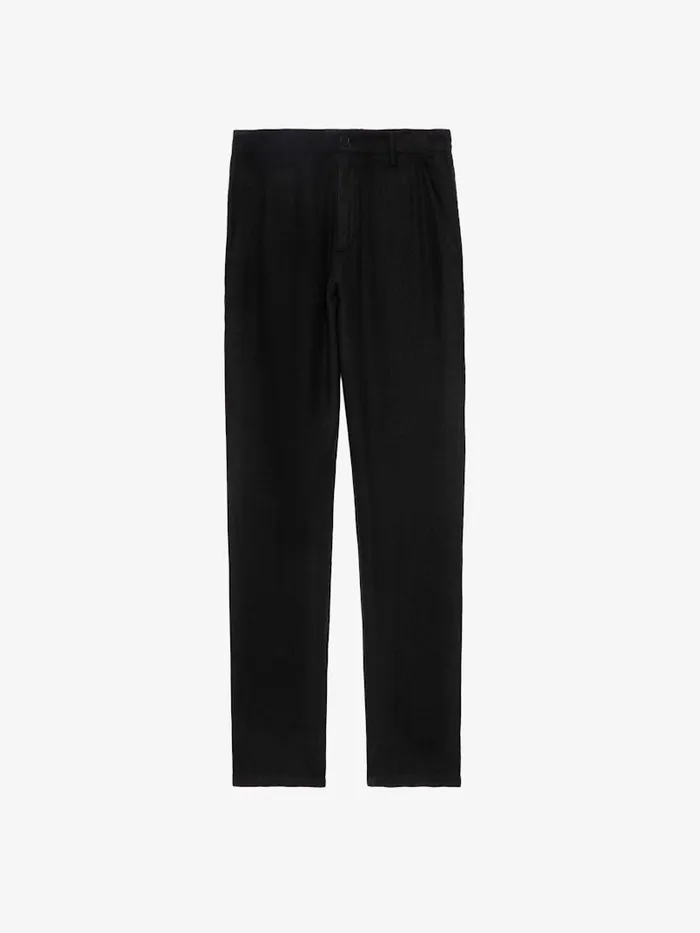 Men Zadig and Voltaire Pants and Shorts Pierce Linen Pants Black