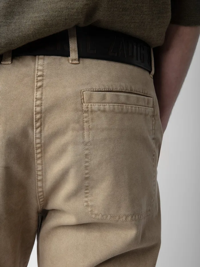 Men Zadig and Voltaire Pants and Shorts Pocky Pants Light Beige
