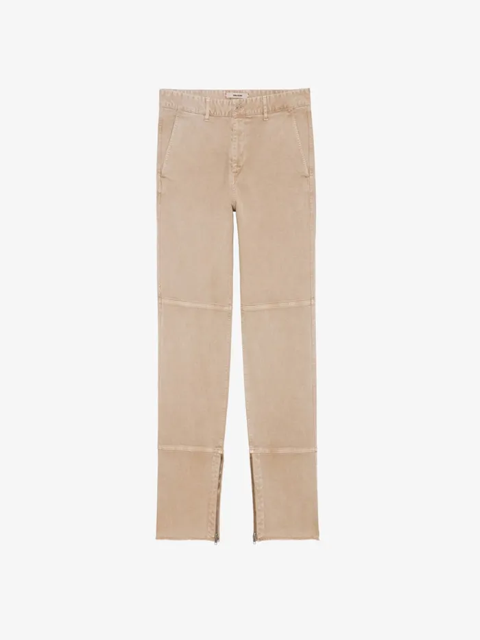 Men Zadig and Voltaire Pants and Shorts Pocky Pants Light Beige