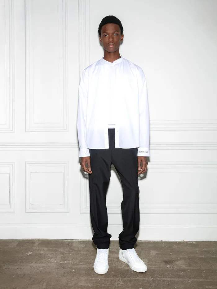Men Zadig and Voltaire Shirts Sydney Shirt White