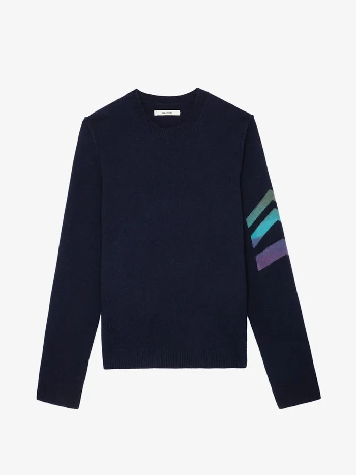 Men Zadig and Voltaire Sweaters and Cardigans Kennedy Cashmere Sweater Encre