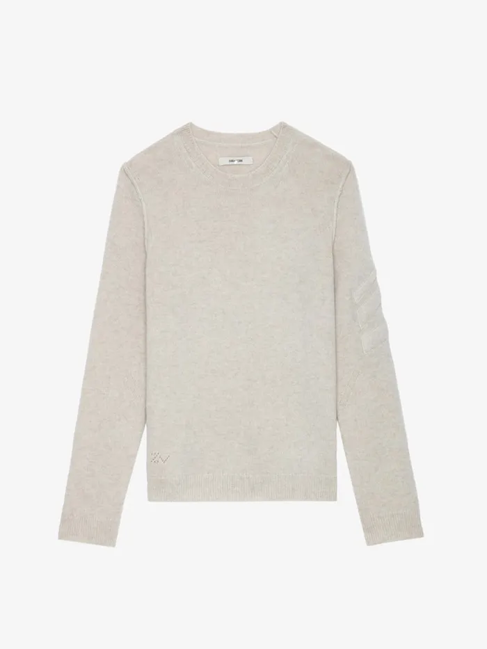 Men Zadig and Voltaire Sweaters and Cardigans Kennedy Cashmere Sweater Sugar