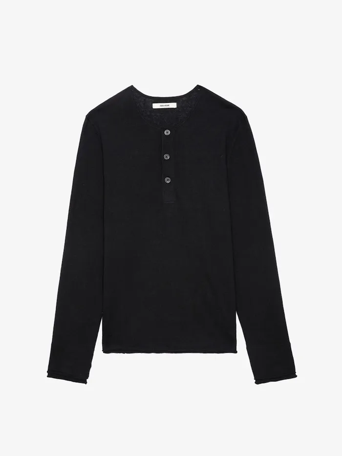 Men Zadig and Voltaire Sweaters and Cardigans Veiss Sweater Black