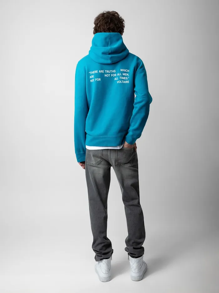 Men Zadig and Voltaire Sweatshirts Sanchi Photoprint Sweatshirt Duck