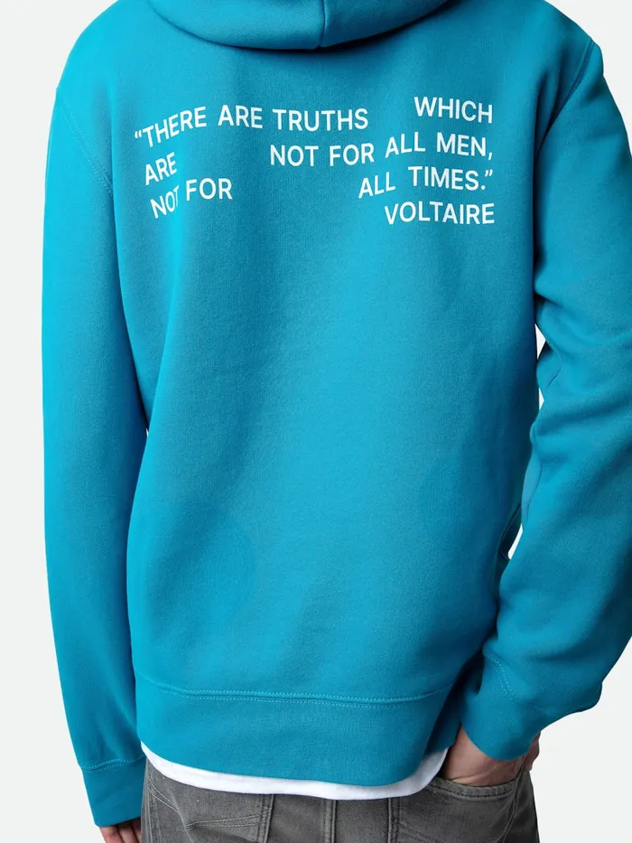 Men Zadig and Voltaire Sweatshirts Sanchi Photoprint Sweatshirt Duck