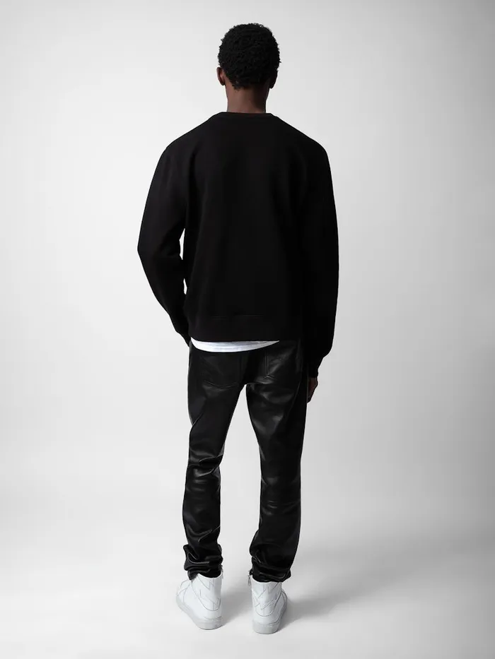 Men Zadig and Voltaire Sweatshirts Simba Sweatshirt Black