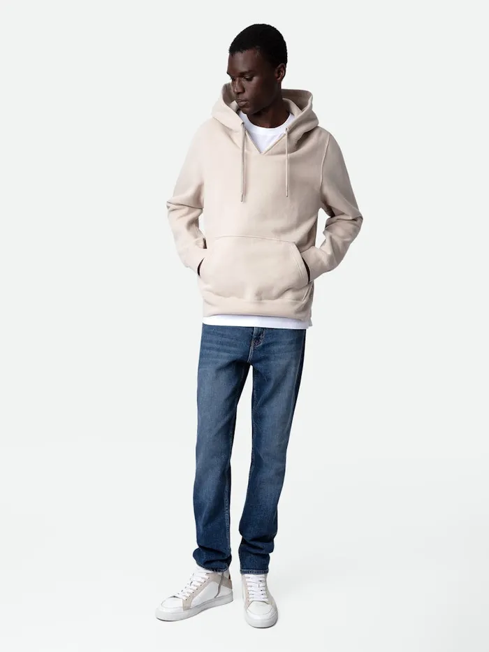 Men Zadig and Voltaire Sweatshirts Soda Sweatshirt Naturel