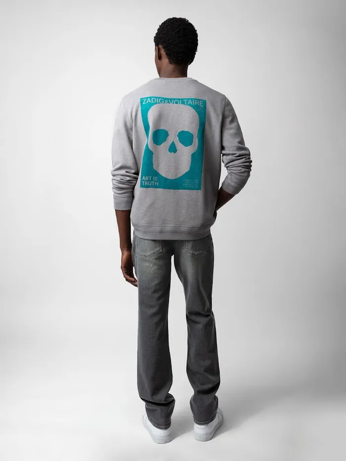 Men Zadig and Voltaire Sweatshirts Stony Sweatshirt Iron