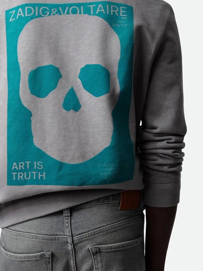 Men Zadig and Voltaire Sweatshirts Stony Sweatshirt Iron