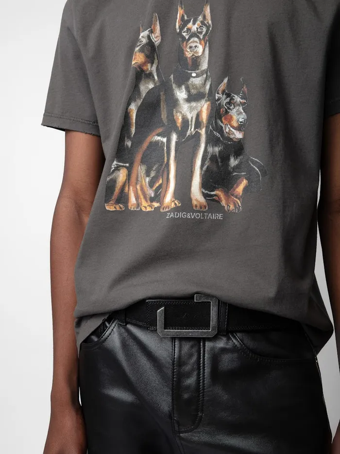 Men Zadig and Voltaire TShirts Jimmy Tshirt Elephant