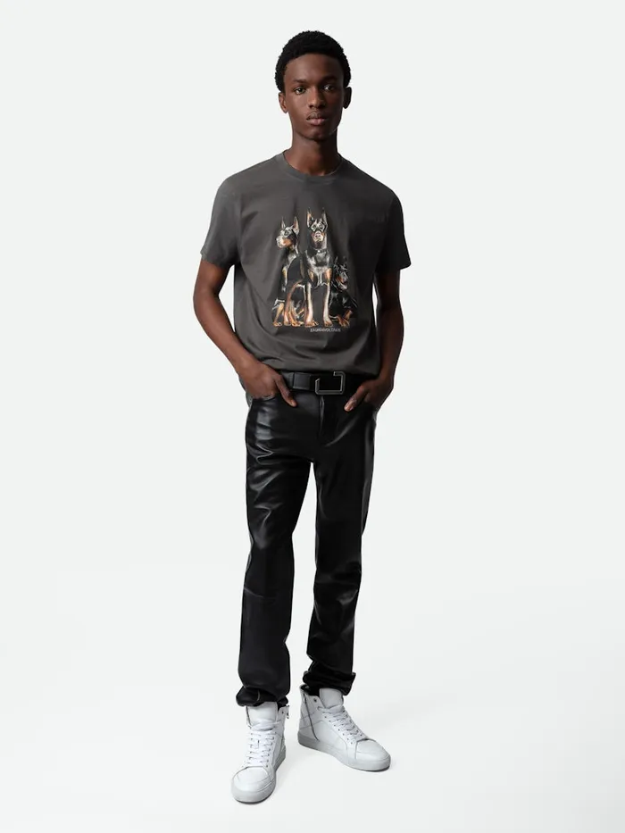Men Zadig and Voltaire TShirts Jimmy Tshirt Elephant