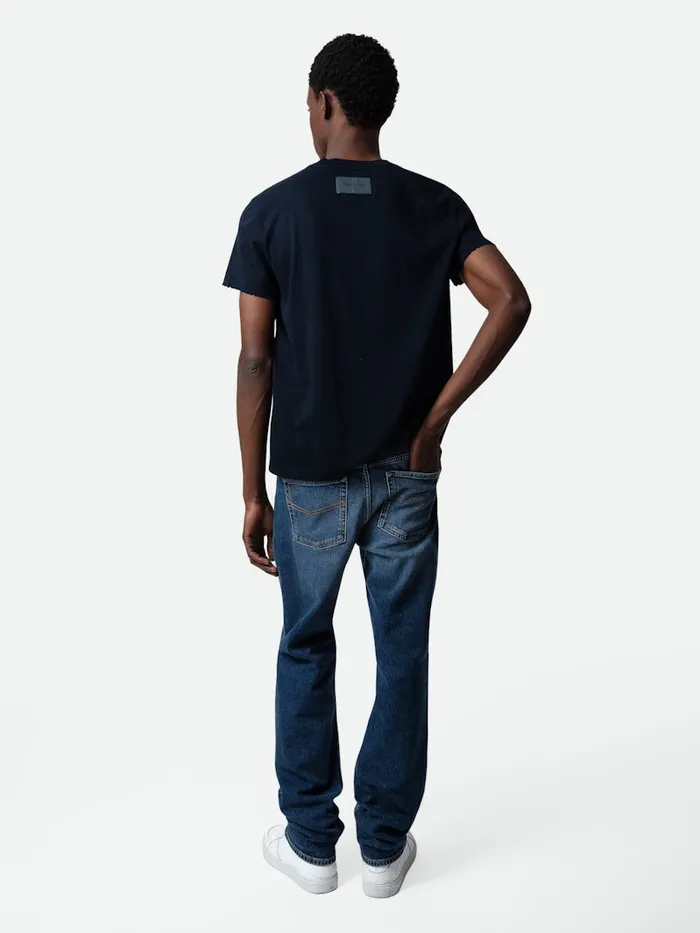 Men Zadig and Voltaire TShirts Jimmy TShirt Encre