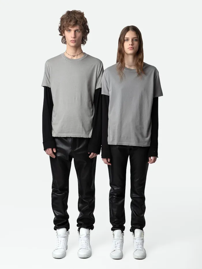 Men Zadig and Voltaire TShirts Jimmy TShirt Iron
