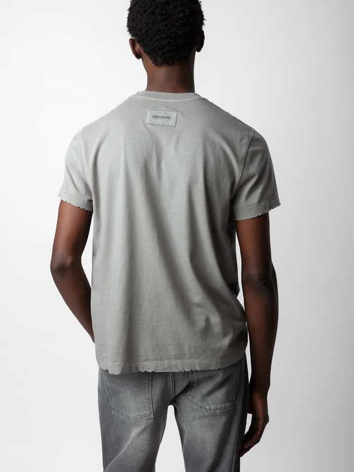 Men Zadig and Voltaire TShirts Jimmy TShirt Iron