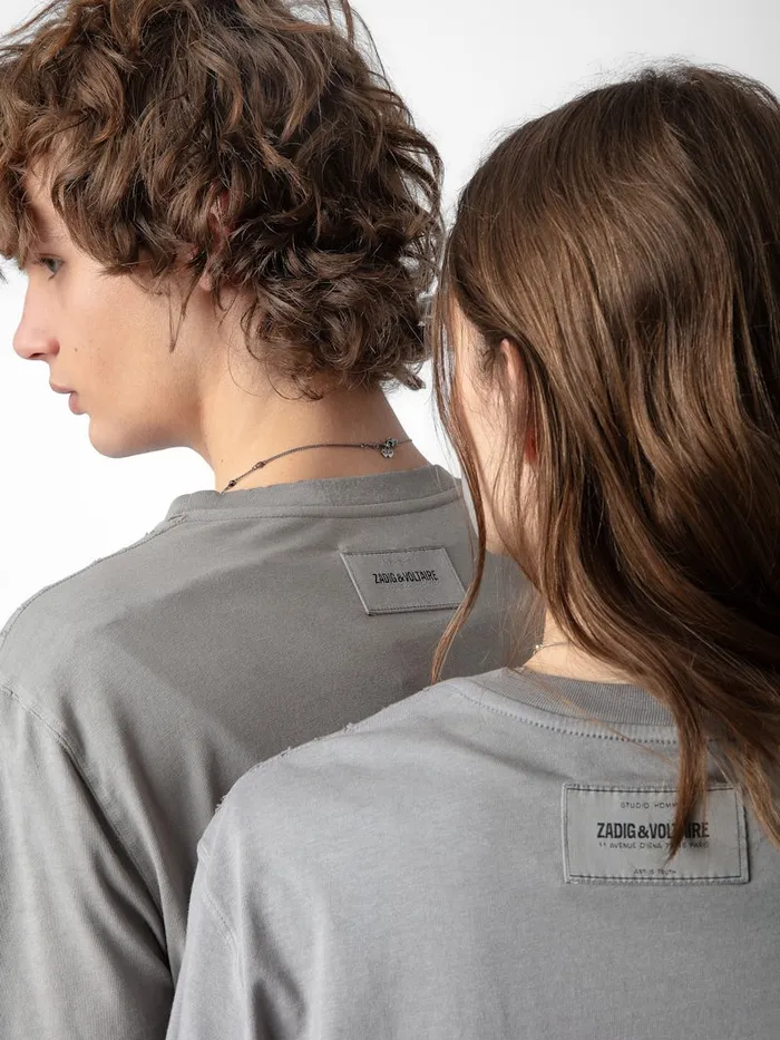 Men Zadig and Voltaire TShirts Jimmy TShirt Iron