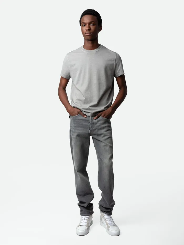 Men Zadig and Voltaire TShirts Jimmy TShirt Iron