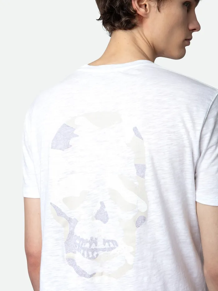 Men Zadig and Voltaire TShirts Stockholm TShirt White