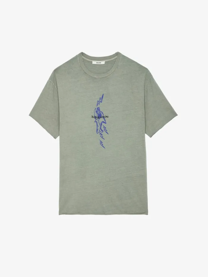 Men Zadig and Voltaire TShirts Thilo Tshirt Trellis