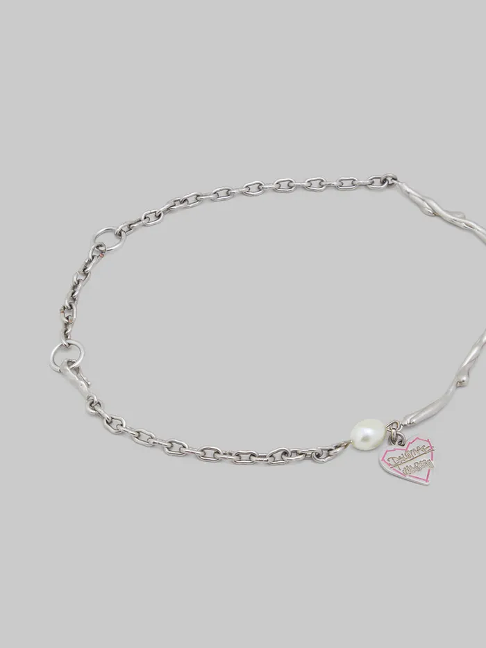 Metal Chain Necklace With Tiger Pendant Women Marni Necklaces